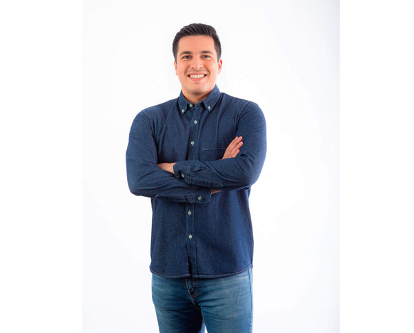 Camisa Mezclilla Caballero